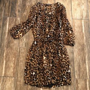 Express Leopard Dress